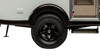 TAB 320 Boondock | ROUES HORS ROUTE NOIRES À FINITION MATE